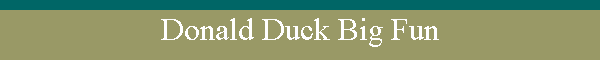 Donald Duck Big Fun