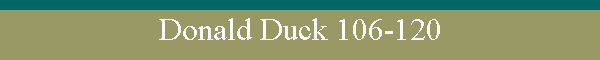 Donald Duck 106-120