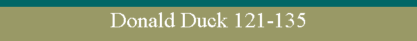 Donald Duck 121-135