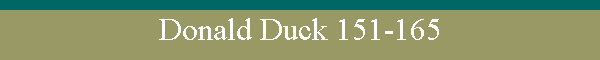 Donald Duck 151-165